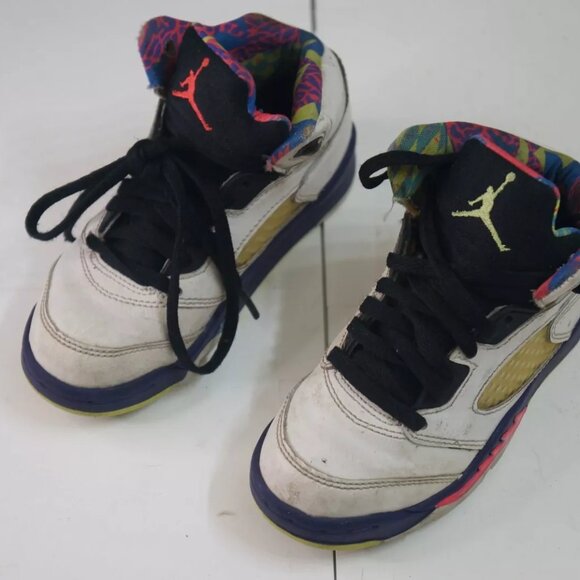 Nike Air Jordan 5 Retro Alternate Bel-Air Boys Size 11C DB3335-100 - Picture 1 of 7